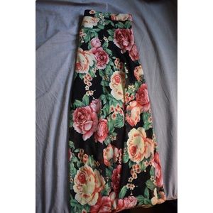 Maxi Floral Skirt